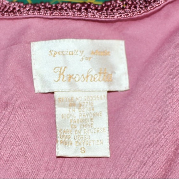 Kroshetta Size Small Crochet top - Picture 2 of 10